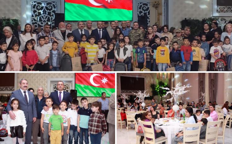 Adil Əliyev 160 nəfər birinci sinif şagirdini məktəbli ləvazimatları ilə təmin edib 