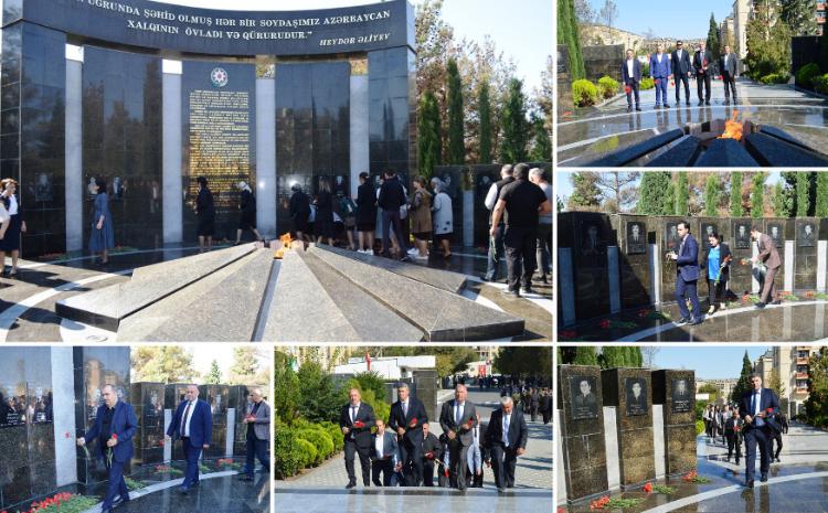 Naftalanda Şəhidlərin xatirəsi ehtiramla anılıb 