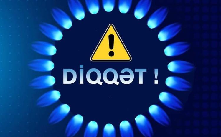 Bir neçə rayonun qaz təchizatında müvəqqəti fasilə yaranacaq 