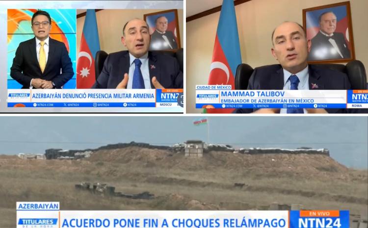 Kolumbiyanın aparıcı telekanalında Azərbaycan ordusunun Qarabağda keçirdyi antiterror tədbirləri barədə geniş süjet yayımlanıb 
