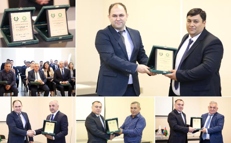 Taxıl biçininin təşkili ilə bağlı müsabiqənin qalibləri mükafatlandırılıb 