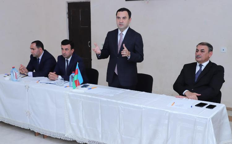 İsmayıllıda vətəndaşlarla növbəti səyyar qəbul - rayonun Enişdibi kəndində keçirilib 