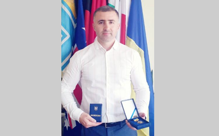 Həmyerlimiz Rüstəm Bedrik "Ukraynanın Patriotu" ordeni ilə mükafatlandırıldı 