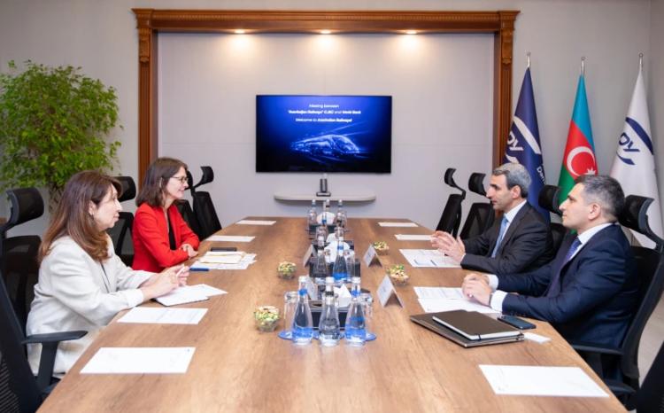 ADY sədri Dünya Bankının Azərbaycan üzrə yeni təyin olunmuş meneceri ilə görüşüb 