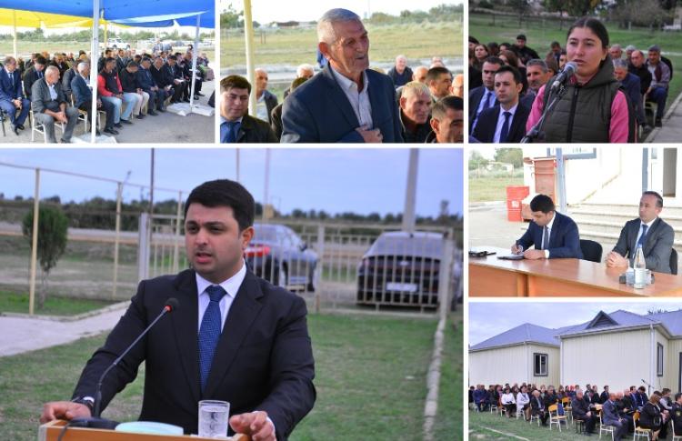 Neftçalada kənd sakinlərinin problemləri diqqət mərkəzində saxlanılır 