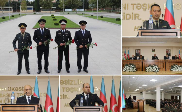 Hərbi Prokurorluq və DTX Ulu Öndərin 100 illik yubileyi münasibəti ilə tədbir keçirdi 