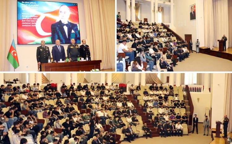 National Defense University’s delegation met with students 