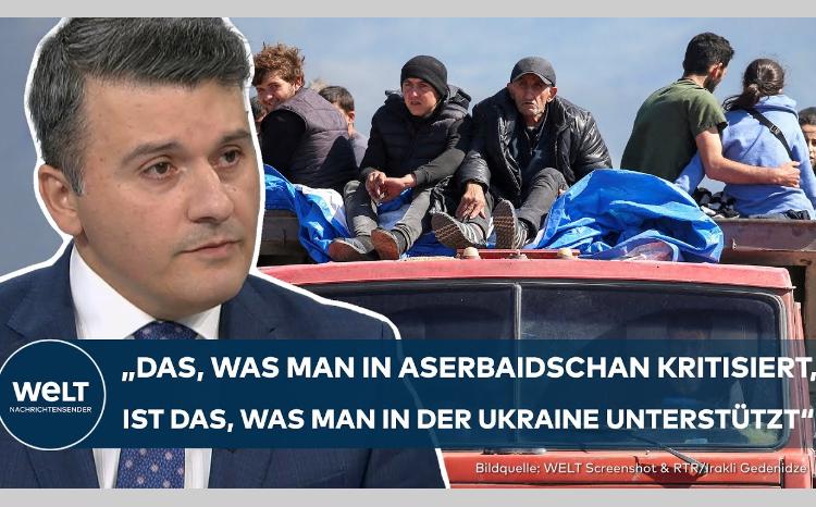 Almaniyanın nüfuzlu telekanalı WELT TV Almaniyadakı səfirimizdən müsahibə götürüb - VİDEO