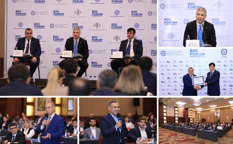 ƏƏSMN və Caspian Energy Club-ın birgə təşkilatçılığı ilə B2G Forumu təşkil edilib 