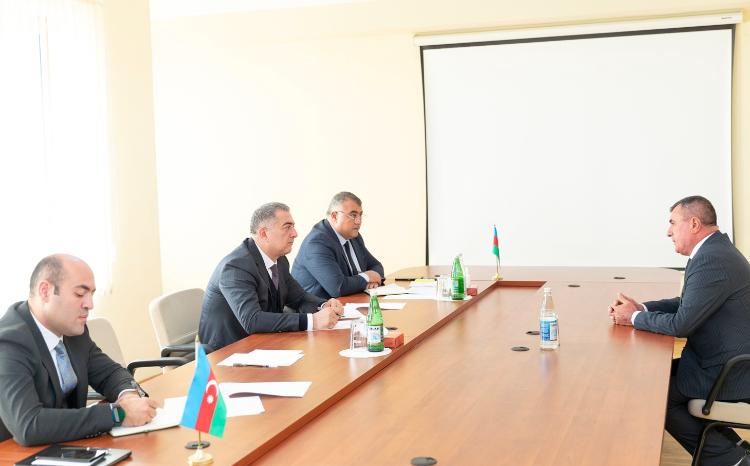 Kənd təsərrüfatı nazirinin müavini Elçin Zeynalov Zaqatalada vətəndaşları qəbul edib 