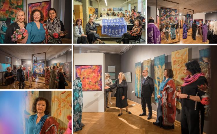 Latviyada tanınmış Azərbaycan rəssamının sərgisinin açılışı olub 