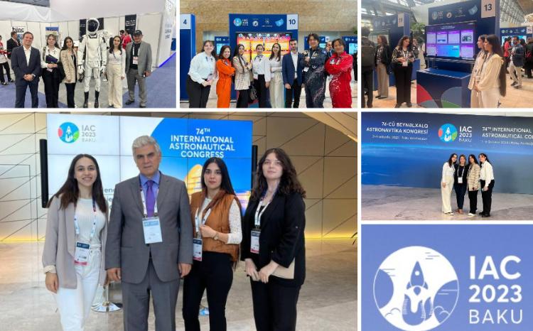 ADPU SABAH qruplarının tələbələri Beynəlxalq Astronavtika Konqresində məqalə ilə çıxış ediblər 