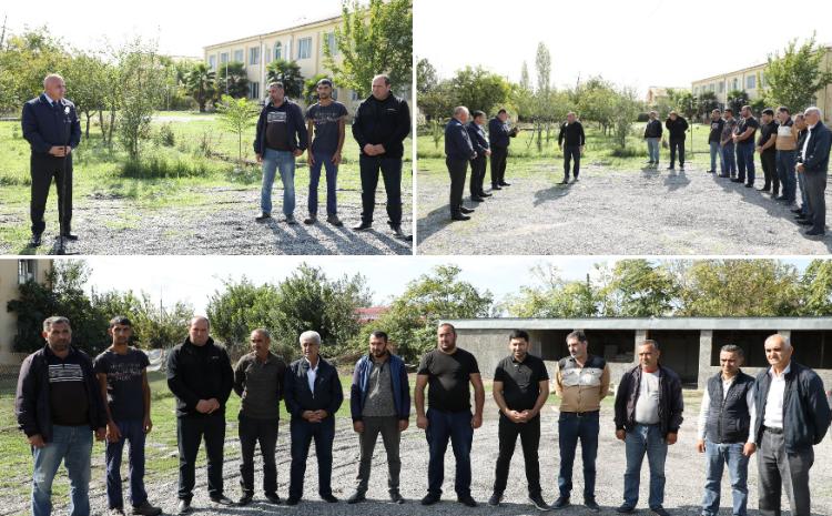 Qaradəmirçi kəndinin sakinləri qaz təchizatı ilə bağlı suallarına cavab tapdılar 