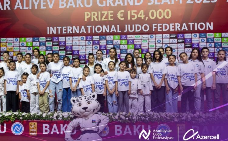 Состоялся турнир «Большого шлема» по дзюдо, проходивший при поддержке Azercell 