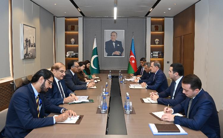 Ceyhun Bayramov pakistanlı həmkarı ilə bölgədəki vəziyyəti müzakirə edib 