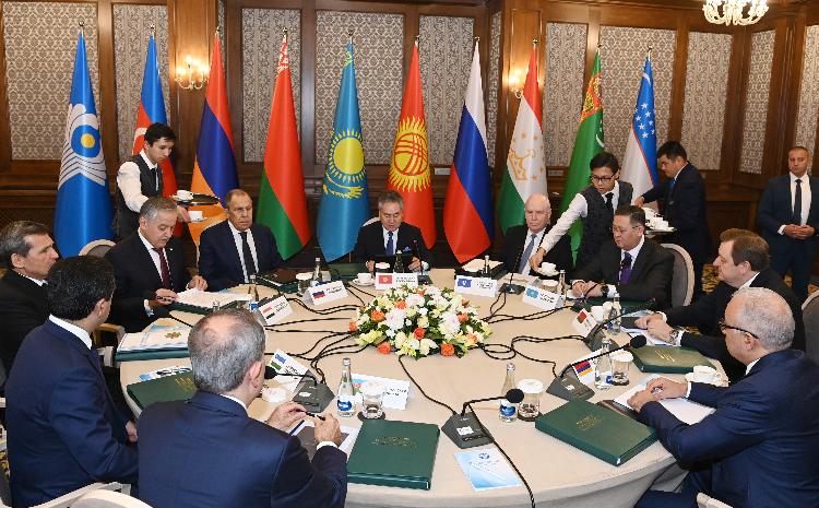 Azərbaycan XİN rəhbəri MDB Xarici İşlər Nazirləri Şurasının iclasında çıxış edib 