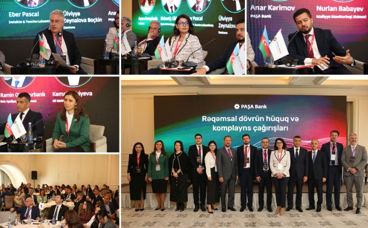 "PAŞA Bank" "Rəqəmsal dövrün hüquq və komplayns çağırışları" mövzusunda beynəlxalq konfrans keçirib 