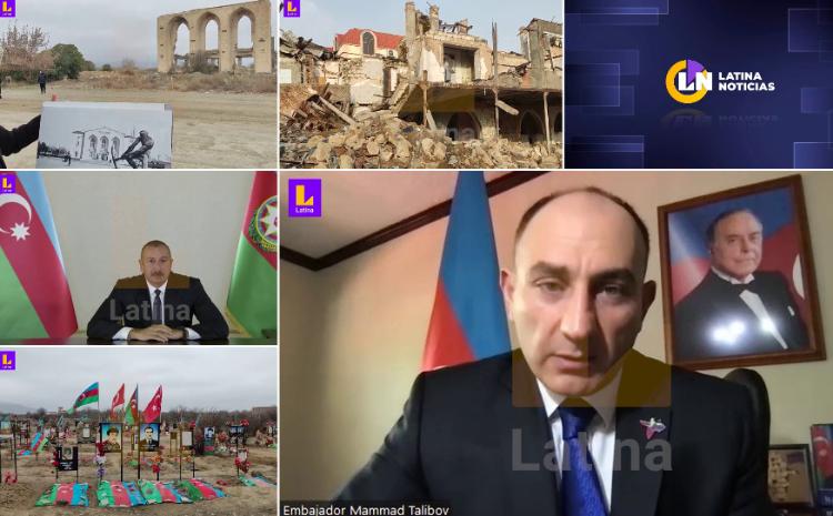 Erməni vəhşiliyi və Azərbaycanın sülhə doğru addımları Perunun aparıcı telekanalında - VİDEO