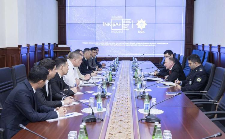 Özbəkistan və Türkmənistan gömrük xidmətlərinin nümayəndələri ilə görüş keçirilib 