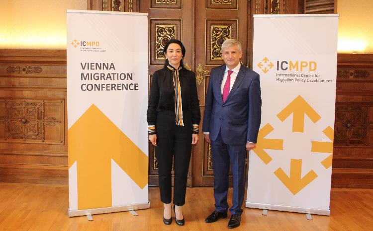 Ombudsman Səbinə Əliyeva Vyana Miqrasiya Konfransında iştirak edib 