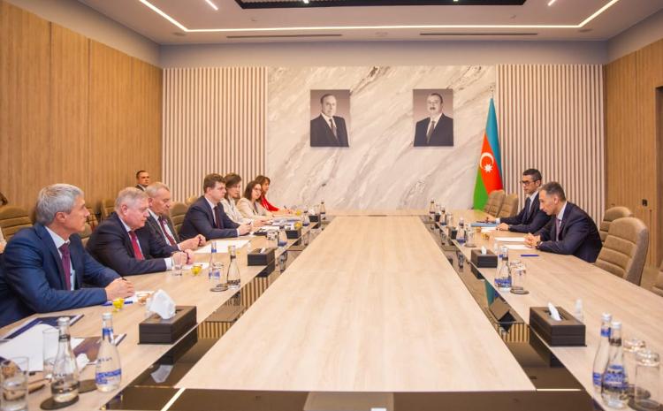 Nazir Rəşad Nəbiyev Roskosmosun baş direktoru ilə görüşüb 