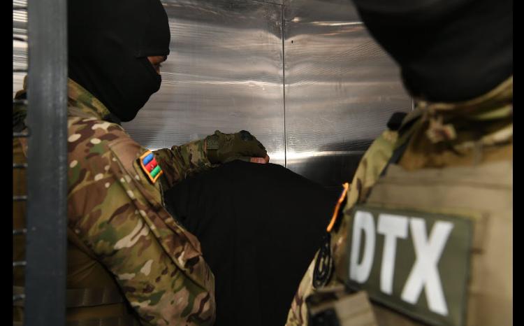 Qarabağ ərazisində qanunsuz silahlı birləşmələr yaradaraq onların fəaliyyətini təşkil edən şəxslər həbs edilmişlər - VİDEO