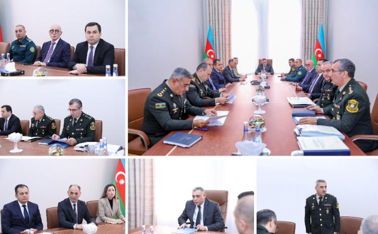 Mərkəzi Çağırış Komissiyasının növbəti iclası keçirilib 