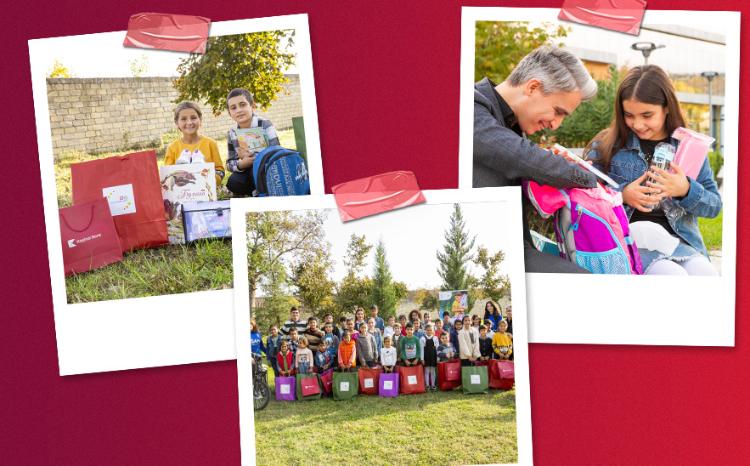 Kapital Bank и социальная программа ASAN Məktub воплотили в жизнь мечты 35 детей 