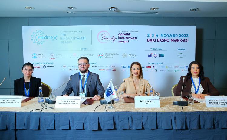 "Medinex" və "Beauty Azerbaijan" sərgilərinə həsr olunmuş mətbuat konfransı keçirilib 