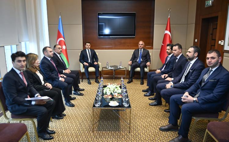 Mədəniyyət nazirinin rəhbərlik etdiyi nümayəndə heyəti Türkiyədə səfərdədir 