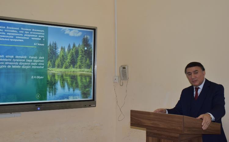 Директор Института экологии Национального аэрокосмического агентства провел мастер-класс в БГУ 