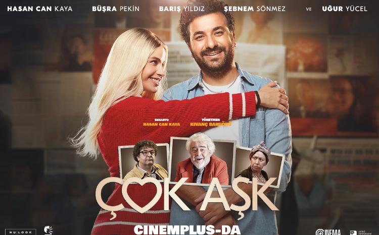 Romantic comedy "Çok aşk" at "CinemaPlus" - VIDEO