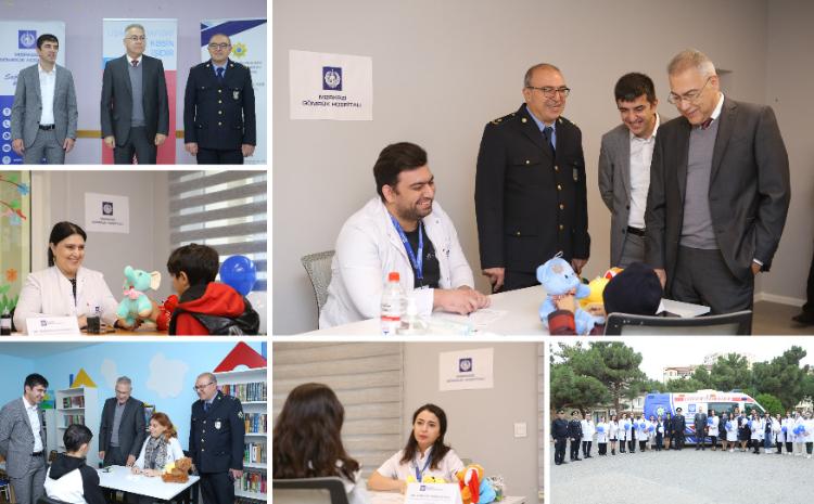 Dövlət Gömrük Komitəsinin Tibbi Xidmət İdarəsi Bakı SOS Uşaq kəndində tibbi sosial aksiya keçirib 