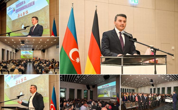 Zəfər Günü Berlində çoşqu ilə qeyd olunub - VİDEO