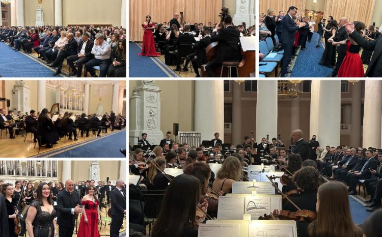 A classical concert night was organized in St. Petersburg on the occasion of Heydar Aliyev's centenary 