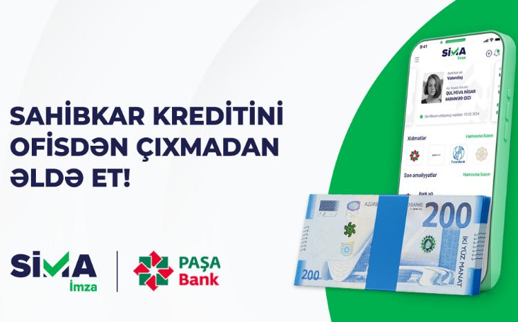 Get a business loan from PASHA Bank with "SİMA İmza" without leaving the office! 