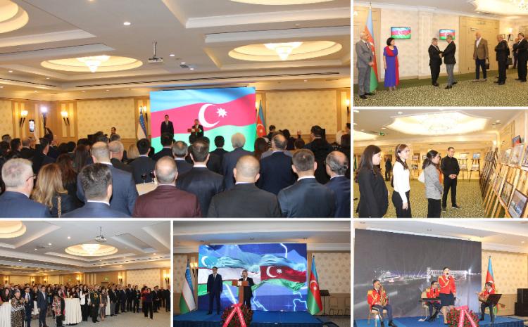 В Узбекистане состоялся официальный приём и праздничное мероприятие, посвященное Дню Победы Азербайджана 