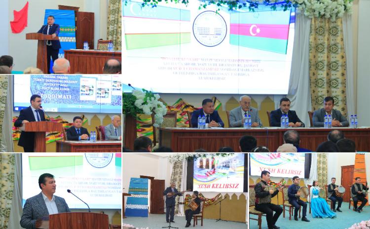 Узбекистана мероприятие, посвященное азербайджанской культуре и литературе 