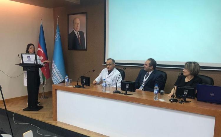 Dr.Leyla Əhmədovanın "Yoğun bağırsağın divertikulyar xəstəliyi" mövzusunda təqdimatı keçirilib 