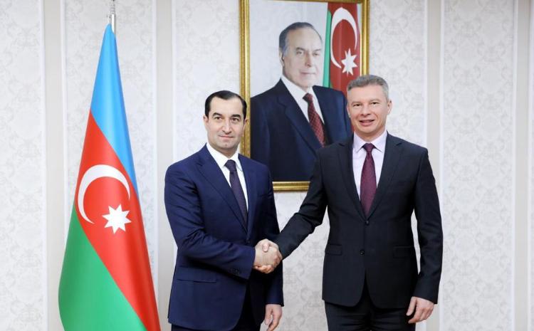 Ukraynanın Azərbaycandakı səfiri Şamaxı İcra başçısı ilə görüş keçirib - FOTO