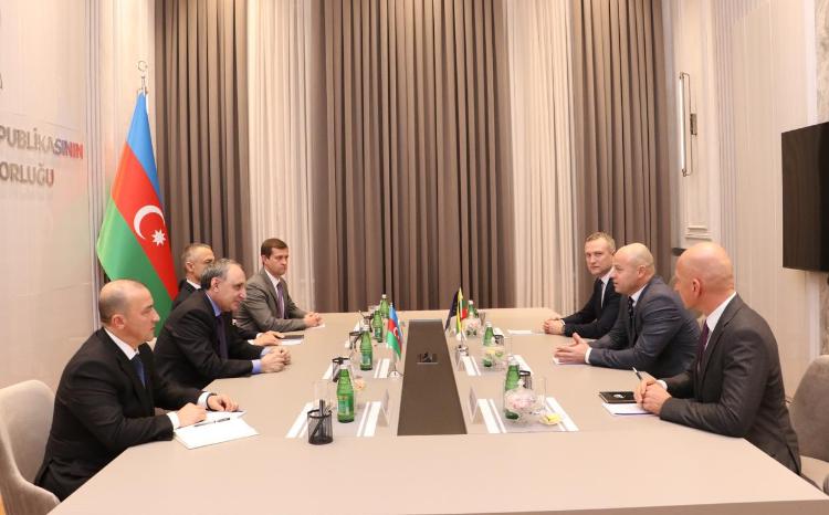 Baş prokuror Litvanın Xüsusi İstintaq Xidmətinin nümayəndə heyəti ilə görüşüb 