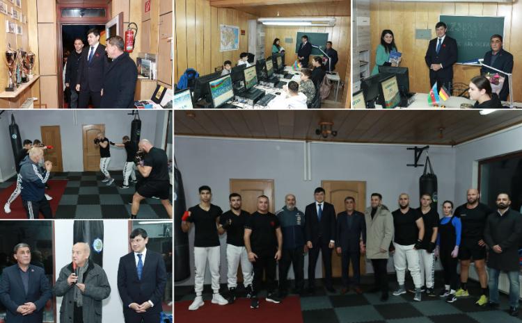 В Maгдебурге состоялось открытие спортивного зала Боксерской лиги диаспоры и школы "Родной язык" 