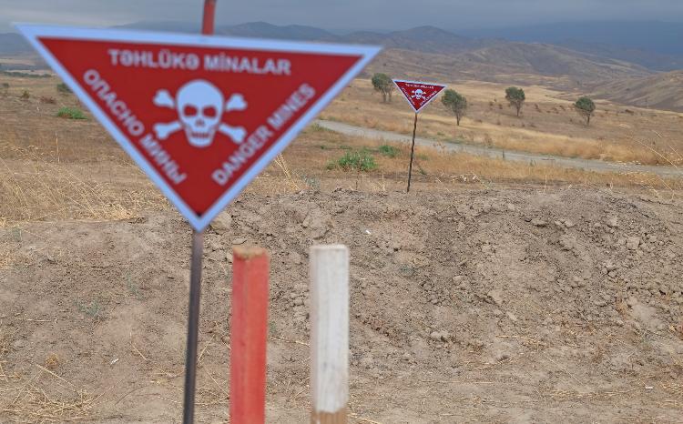 Şuşa şəhəri ərazisində baş verən mina hadisəsi barədə məlumat 