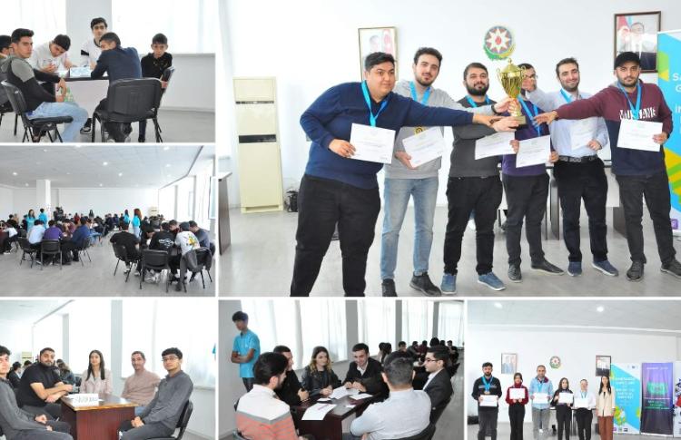 Sabirabad Gənclər evində "İntellektual klubların IV Gənclər Liqası- Zona finalı" keçirilib 