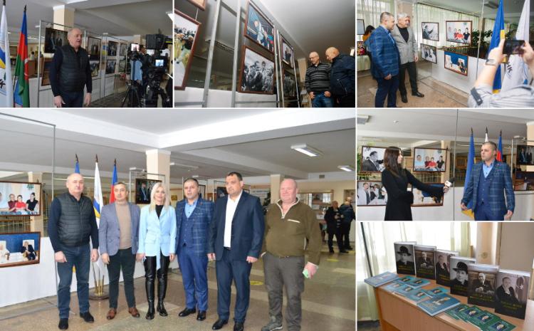 В Житомире представлена фотовыставка по случаю 100-летнего юбилея Гейдара Алиева 