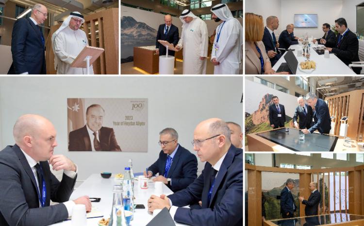 Minister of Energy of Azerbaijan held several meetings in Dubai 