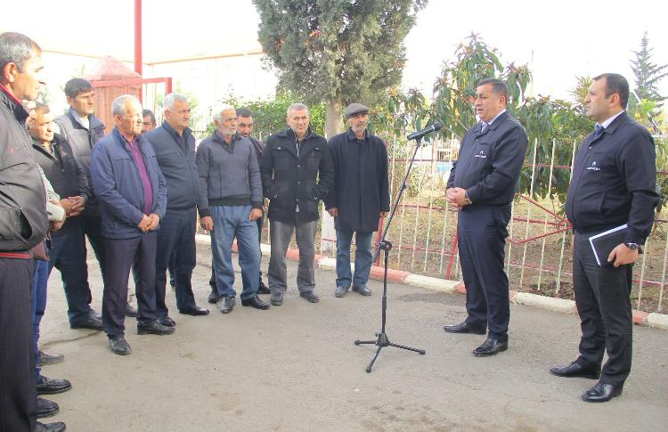 Samux rayonunda 9 müraciət ünvanlandı 