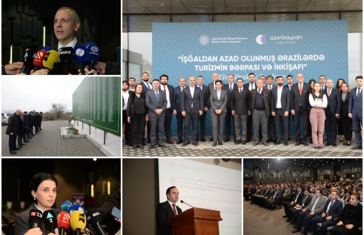 Ağdamda "İşğaldan azad olunmuş ərazilərdə turizmin bərpası və inkişafı"  I elmi-praktiki konfransı keçirilib 