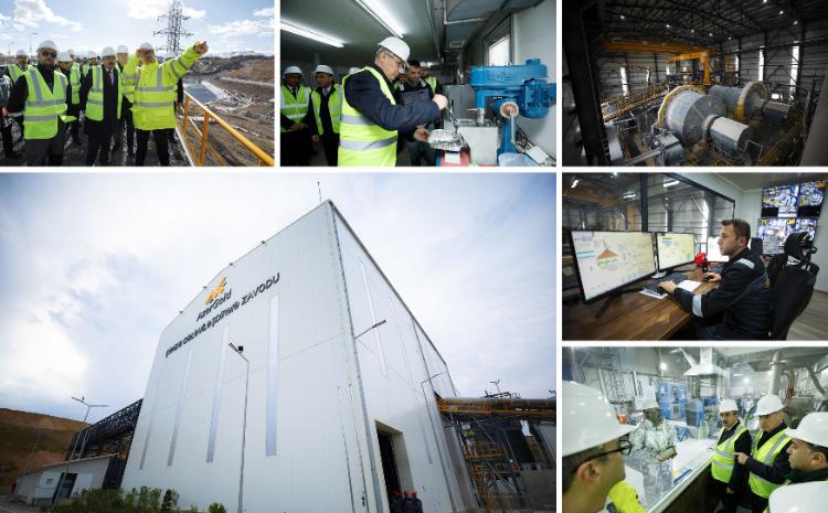 В Дашкесане в тестовом режиме введен в эксплуатацию завод по чановому выщелачиванию 