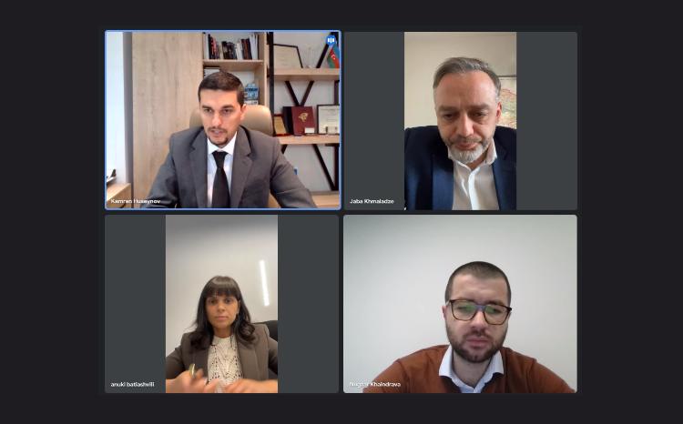 Gürcüstanın Enerji İnkişafı Fondu ilə onlayn görüş keçirilib 